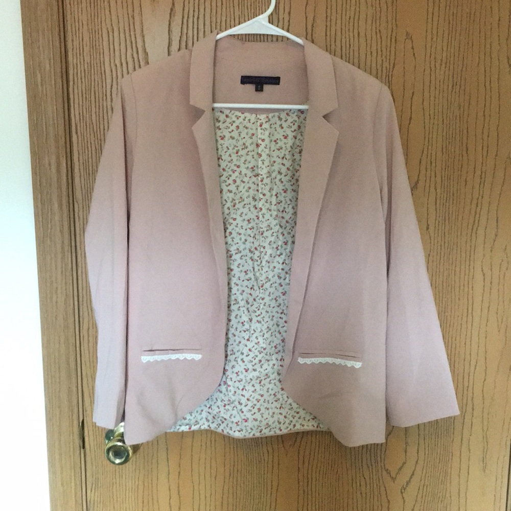 Sugarhill Boutique Baby Pink Blazer